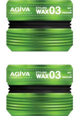 Agiva 03 Green Mat Krem Orta Balmumu 2x175 ml Wax