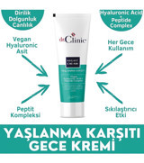 Dr. Clinic Doğal Tüm Ciltler Anti-Aging, Kırışıklık Giderici Yüz Krem 50 ml