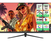 Gamepower Sonic T80 180 Hz 0.5 ms 27 inç 2K QHD Flat IPS VGA HDMI Freesync G-Sync 2560 x 1440 px LED Monitör