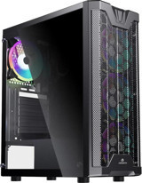 Gamebooster Gb-F3101B RGB 4 Fanlı Siyah Dikey Mid Tower Oyuncu Bilgisayar Kasası