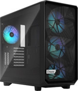 Fractal Design Meshıfy 2 Fd-C-Mes2A-06 RGB Mesh Sıvı Soğutmalı 9 Fanlı Siyah Dikey Mid Tower Oyuncu Bilgisayar Kasası