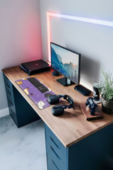 Decorita 40x80 cm Large Gaming Mousepad Mor