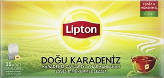 Lipton Doğu Karadeniz Süzen Poşet Çay 25 Adet