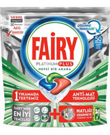 Fairy Platinum Plus Tablet Bulaşık Makinesi Deterjanı 3x50 Adet