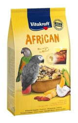 Vitakraft African Kabuklu Egzotik Meyveli Vitaminli Kuş Yemi 750 gr