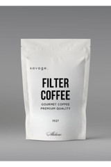 Savage Coffee Sade Aromalı Arabica Öğütülmüş Filtre Kahve 250 gr