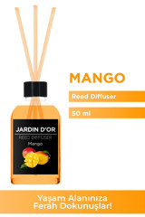 Jardin D'or Mango Reed Diffuser Çubuklu Mango Oda Kokusu 50 ml