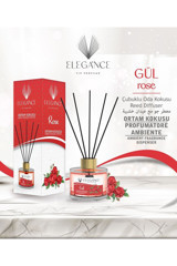 Elegance Vip Perfume Çubuklu Gül Oda Kokusu 130 ml