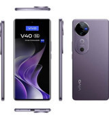 Vivo V40 256 GB Hafıza 12 GB Ram 6.78 inç 50 MP Çift Hatlı AMOLED Ekran Android Akıllı Cep Telefonu Mor