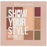 Show By Pastel Show Your Style Natural Toz Mat Sedefli Far Paleti