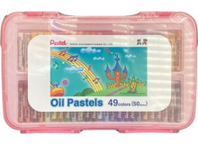 Pentel Çantalı 50'li Kalem-Yağlı Pastel Boya