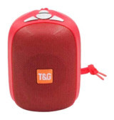 T&G TG609 5 W Kırmızı Bluetooth Hoparlör