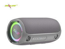 Zealot S76 50 W Işıklı Gri Bluetooth Hoparlör