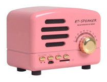 Chunkyated Nostaljik 10 W Pembe Bluetooth Hoparlör