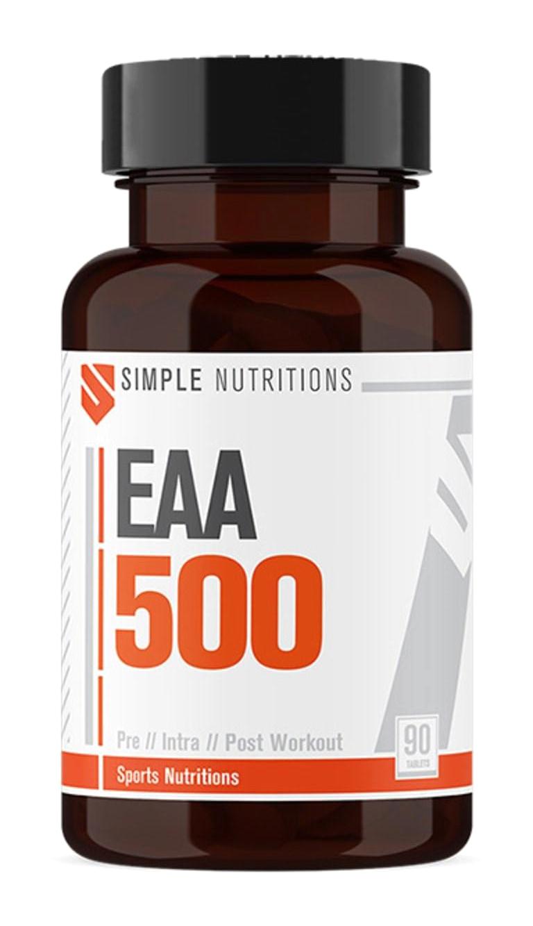 Simple Nutritions EAA 500 Kompleks BCAA 90 Adet Tablet