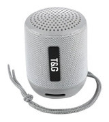 T&G TG129 Taşınabilir Gri Bluetooth Hoparlör