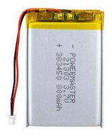 Powermaster 383450 21303 3.7 V 800 mAh Lityum Polimer Kare Şarjlı Pil