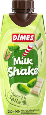 Dimes Milkshake Laktozlu Antep Fıstıklı-Çikolatalı İnek Süt 310 ml