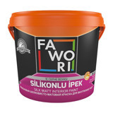 Fawori Su Bazlı Silikonlu İpeksi Mat İç Cephe Boyası 2.5 lt Kayısı Beyazı