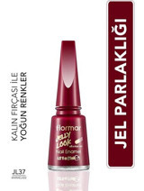 Flormar Jelly Look Marmelade 37 Bordo Parlak Oje