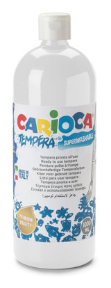 Carioca Tempera Beyaz 1 lt Guaj Boya