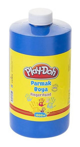 Play-Doh Yıkanabilir 1 lt Mavi Parmak Boyası