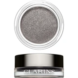 Clarins Ombre Iridescente 10 Silver Grey Toz Işıltılı Tekli Far Gri