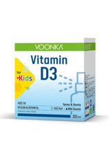 Voonka Vitamin D3 Kids Çocuk Vitamin 20 ml