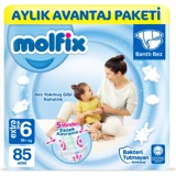 Molfix Extra Large 6 Numara Cırtlı Bebek Bezi 85 Adet