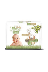 Baby Turco Doğadan 4 Numara Bantlı Bebek Bezi 30 Adet