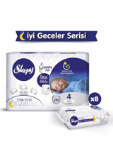 Sleepy Maxi 4 Numara Külot Bebek Bezi 240 Adet