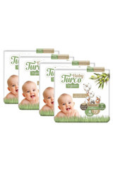 Baby Turco Doğadan 4 Numara Bantlı Bebek Bezi 4x72 Adet