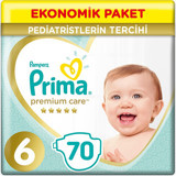 Prima Premium Care 6 Numara Cırtlı Bebek Bezi 2x35 Adet