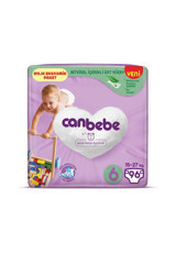 Canbebe XL 6 Numara Bantlı Bebek Bezi 96 Adet