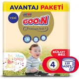 Goon Premium Soft 4 Numara Külot Bebek Bezi 120 Adet