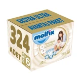 Molfix Pure & Soft 6 Numara Cırtlı Bebek Bezi 324 Adet