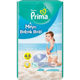 Prima Splashers 5-6 Numara Mayo Bebek Bezi 10 Adet