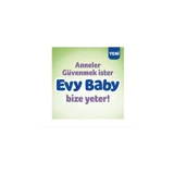 Evy Baby 4 Numara Cırtlı Bebek Bezi 54 Adet