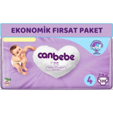 Canbebe Maxi Ekonomik Fırsat 4 Numara Bantlı Bebek Bezi 120 Adet