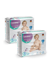 Carine Premium XL 6 Numara Cırtlı Bebek Bezi 2x27 Adet
