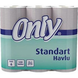 Only Standart 2 Katlı 6'lı Rulo Kağıt Havlu