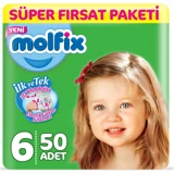Molfix Mini 2 Numara Göbek Oyuntulu Bantlı Bebek Bezi 100 Adet