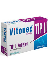 Vitonex Tip 2 Kapsül Kolajen 60 Kapsül