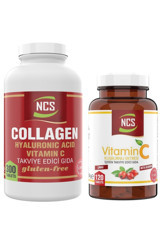 Ncs Hyaluronic Acid Cvitamin Tablet Kolajen 300 Tablet