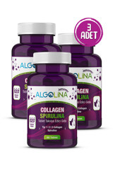 Algolina Spirulina Tablet Kolajen 3x60x1260 mg