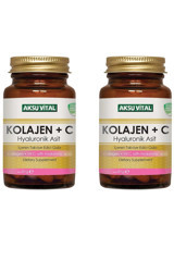 Aksu Vital Hyaluronic Acid Tablet Kolajen 2x60x900 mg