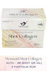 Mermaid Collagen Shot Collagen Tablet Kolajen 28x7500 mg