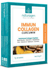 Naturagen Immun Collagen Curcumin Tablet Kolajen 30 Tablet