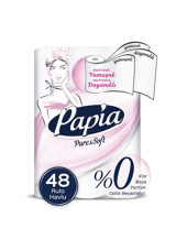 Papia Pure & Soft 3 Katlı 48'li Rulo Kağıt Havlu