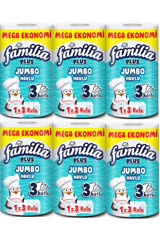 Familia Jumbo 3 Katlı 6'lı Rulo Kağıt Havlu